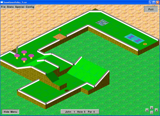 Sharpshooter's Miniature Golf Screenshot
